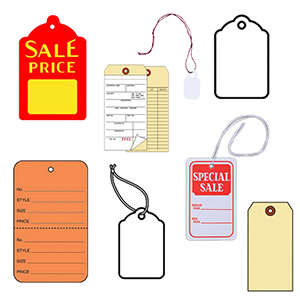 Order Price Tag Retail Tagging and Pricing Supplies